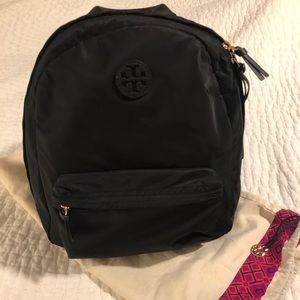 Authentic Tory Burch nylon Backpack with dust bag